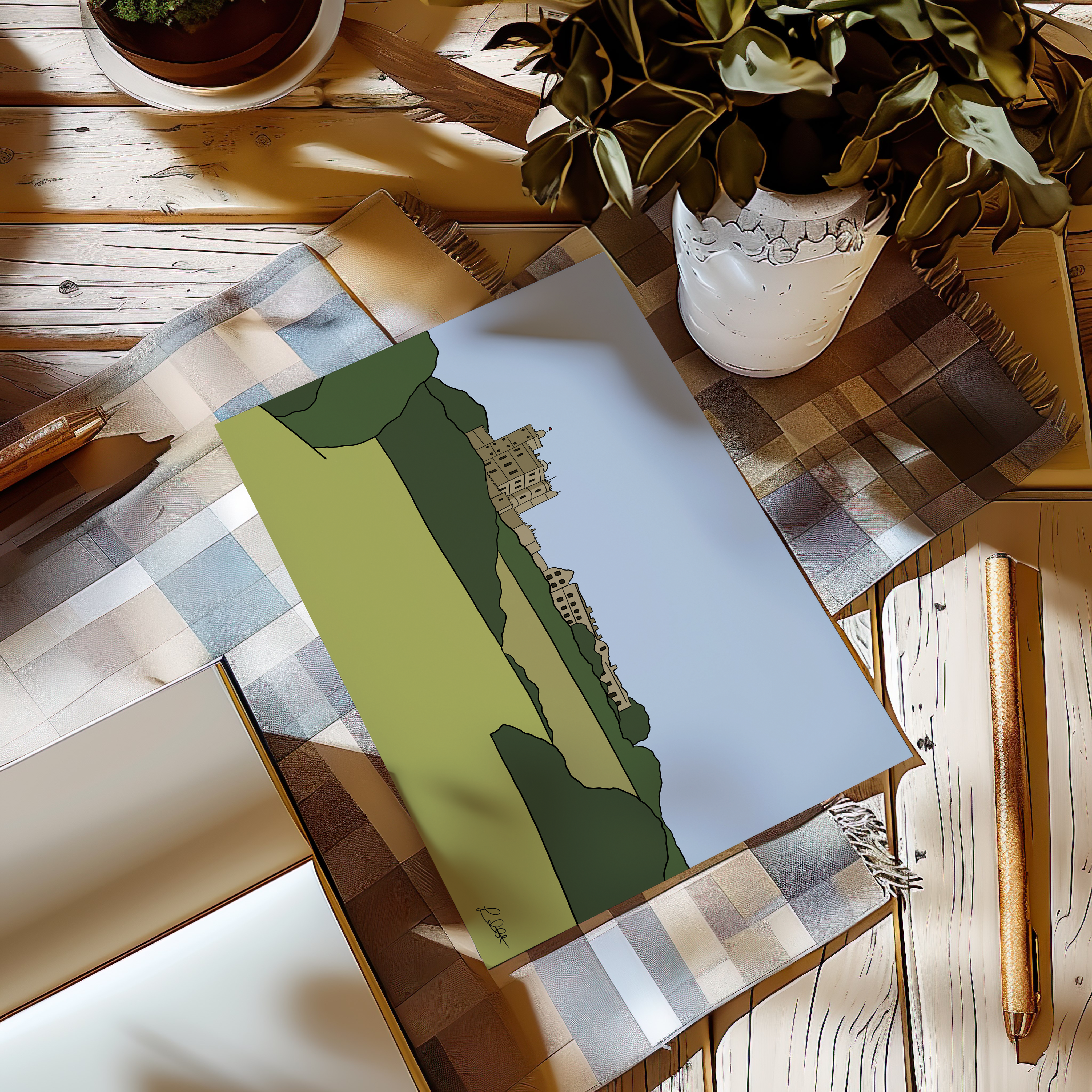Bolsover Castle Print