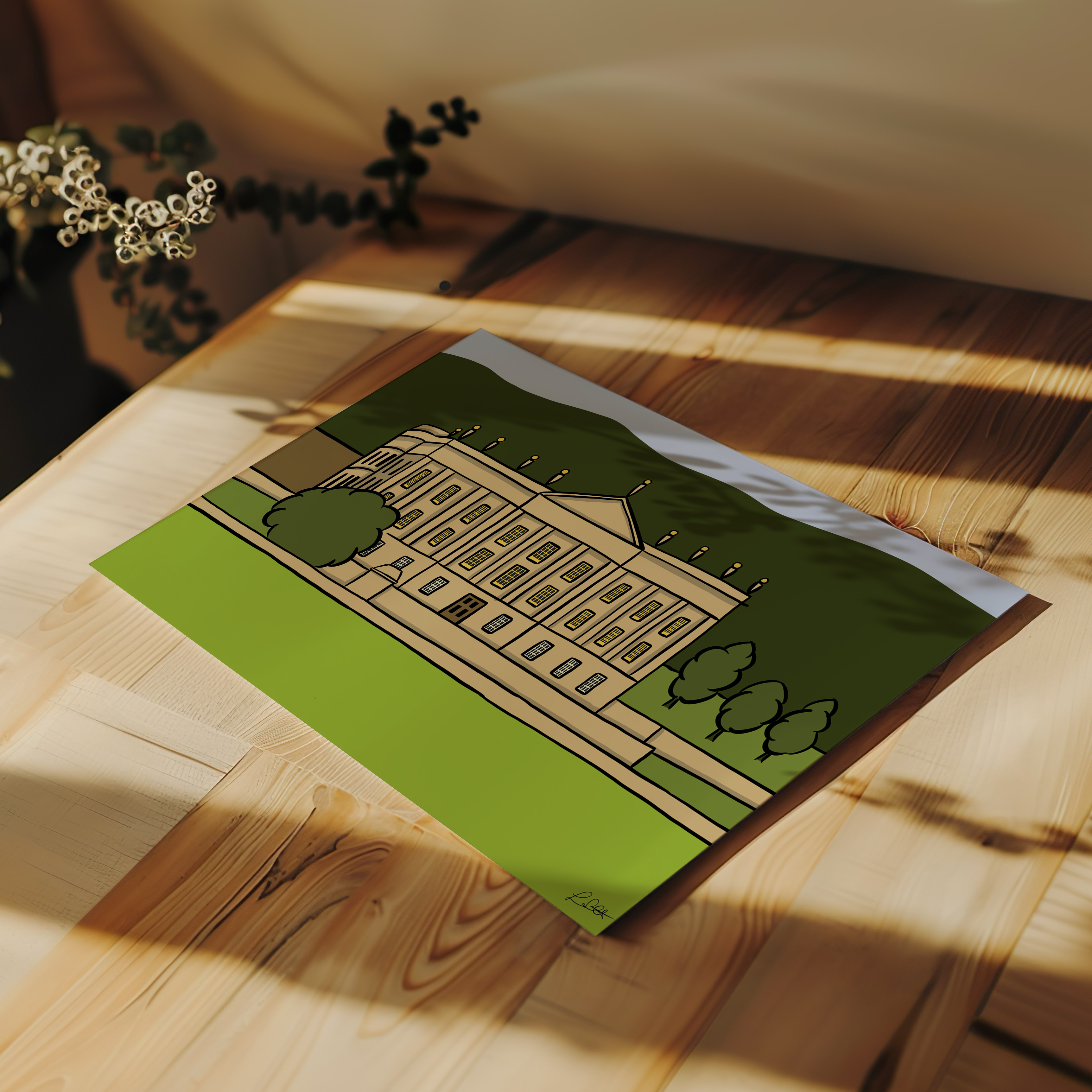 Chatsworth House Print - Image 3