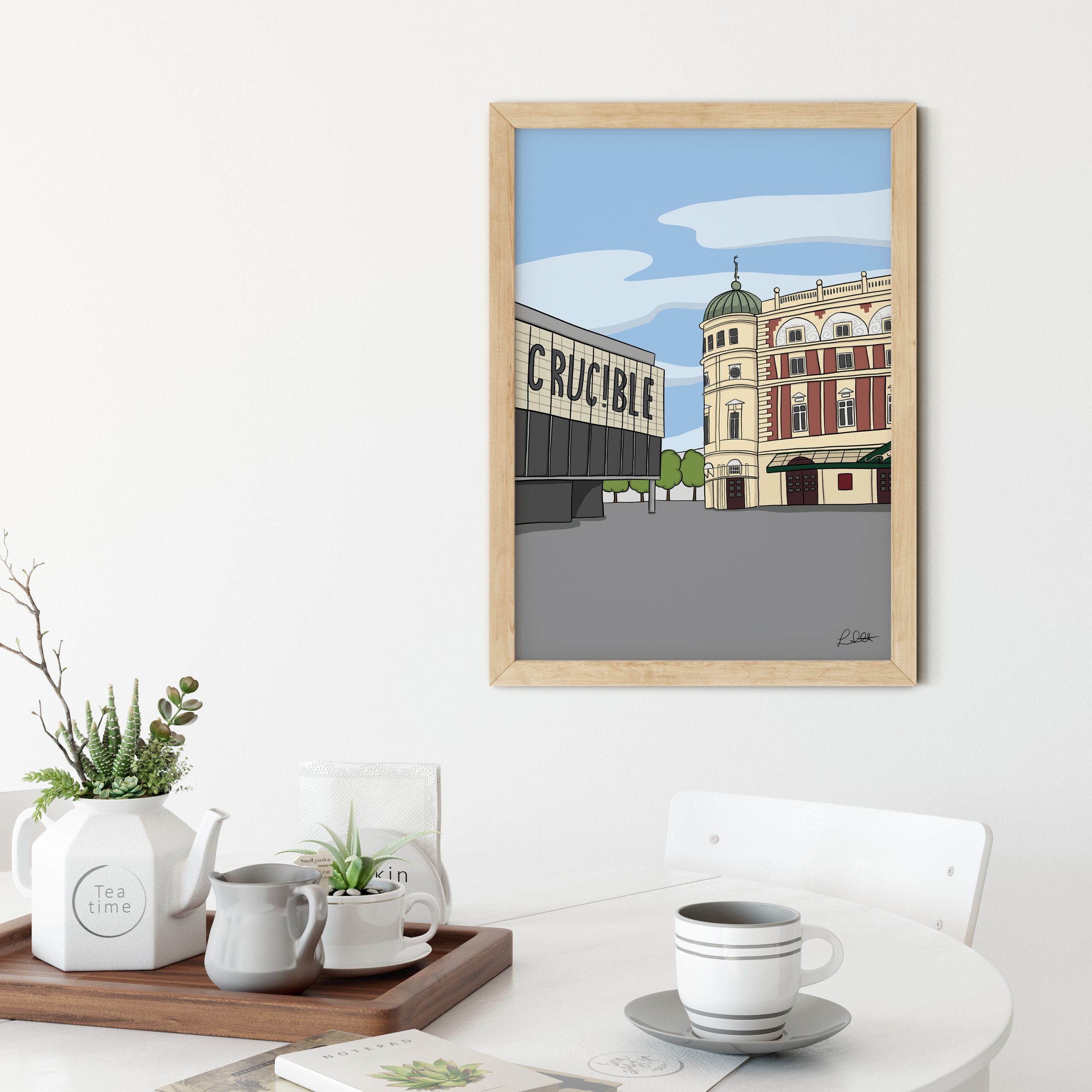 Sheffield Theatres Print - Image 2