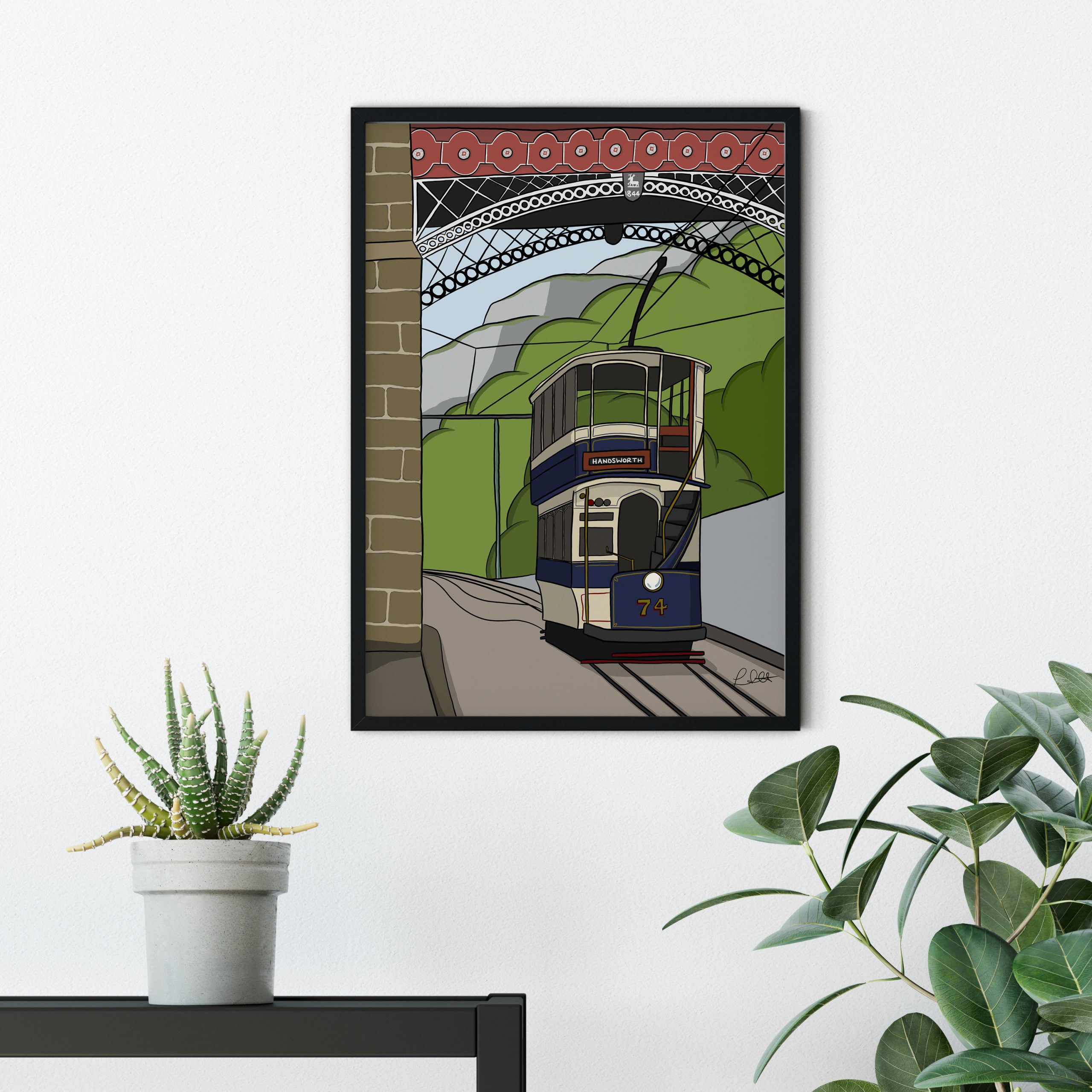 Crich Tramway Museum Print