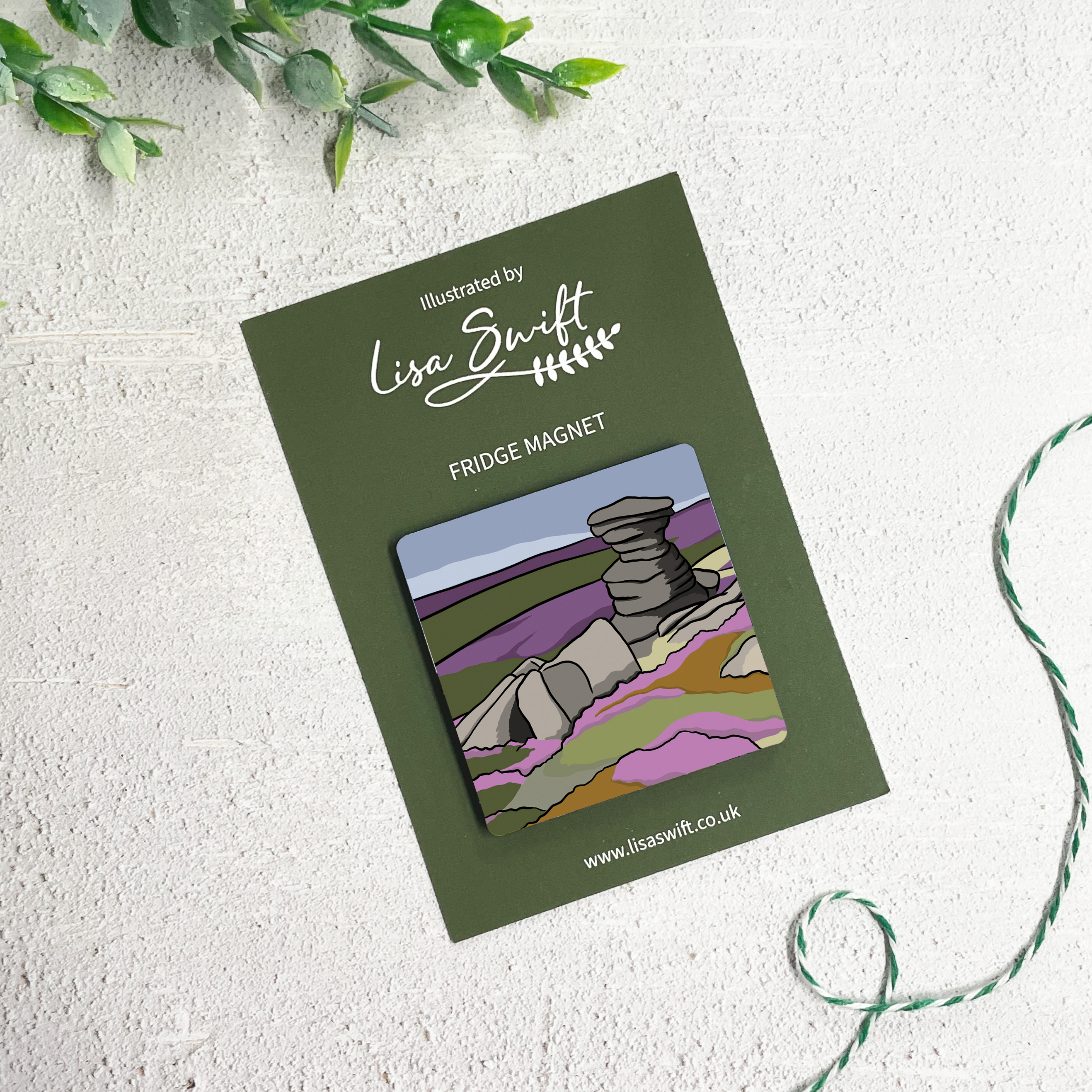The Salt Cellar (Derwent Edge) Magnet