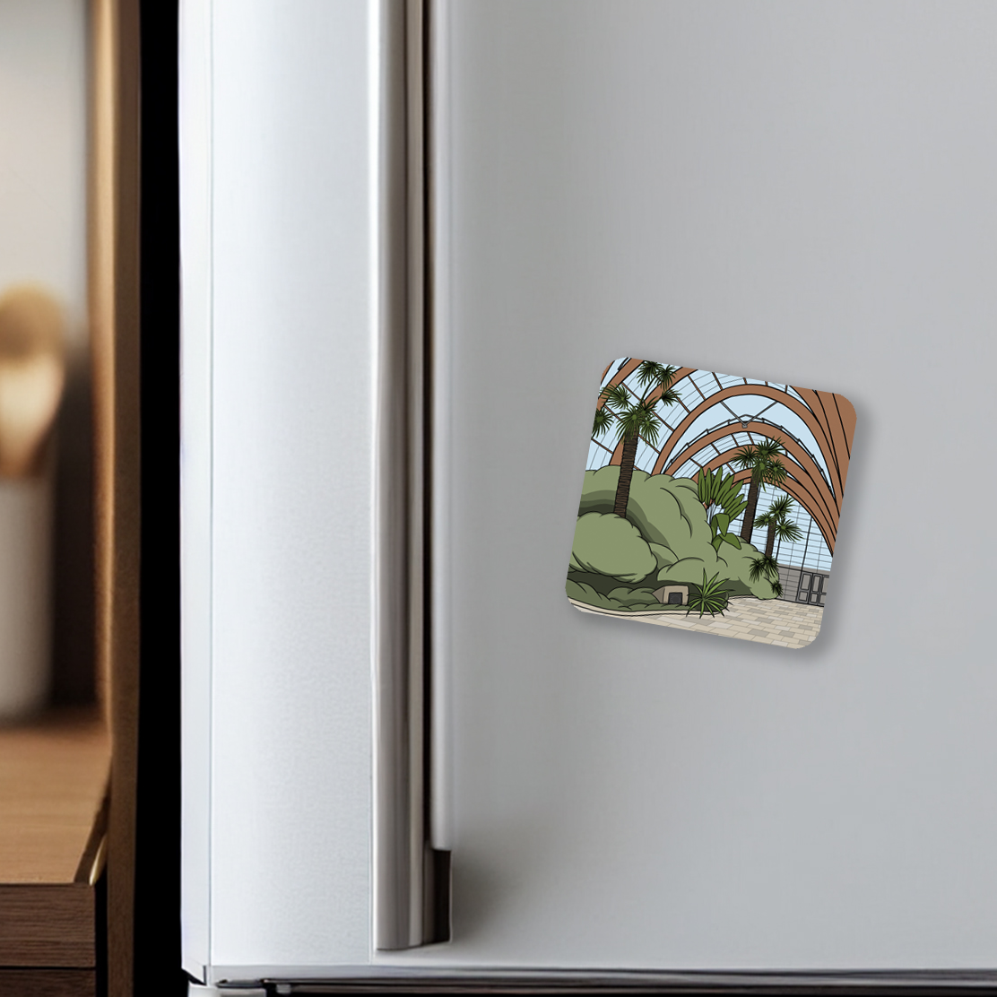 Sheffield Winter Garden Fridge Magnet