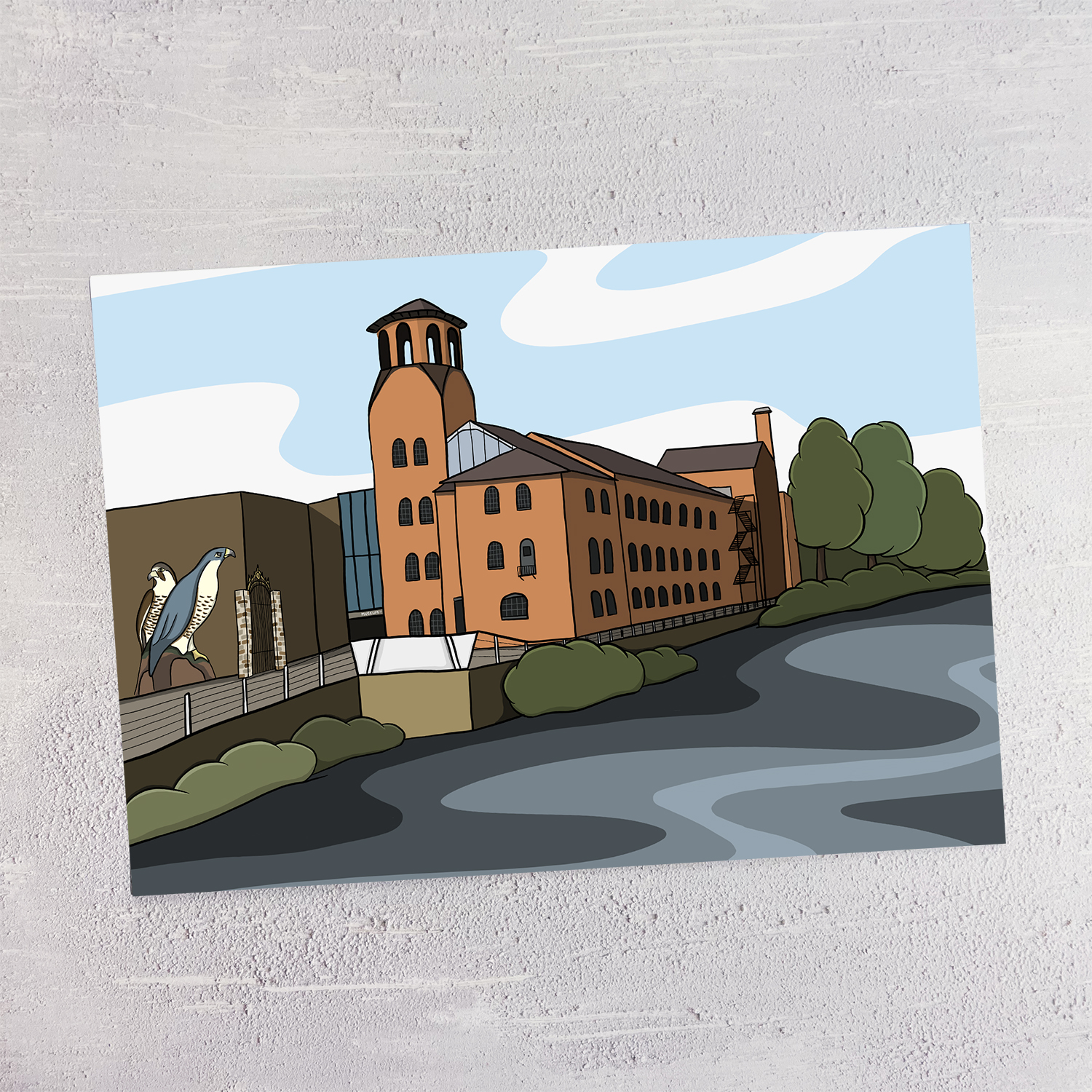 The Museum of Making at the Derby Silk Mill print