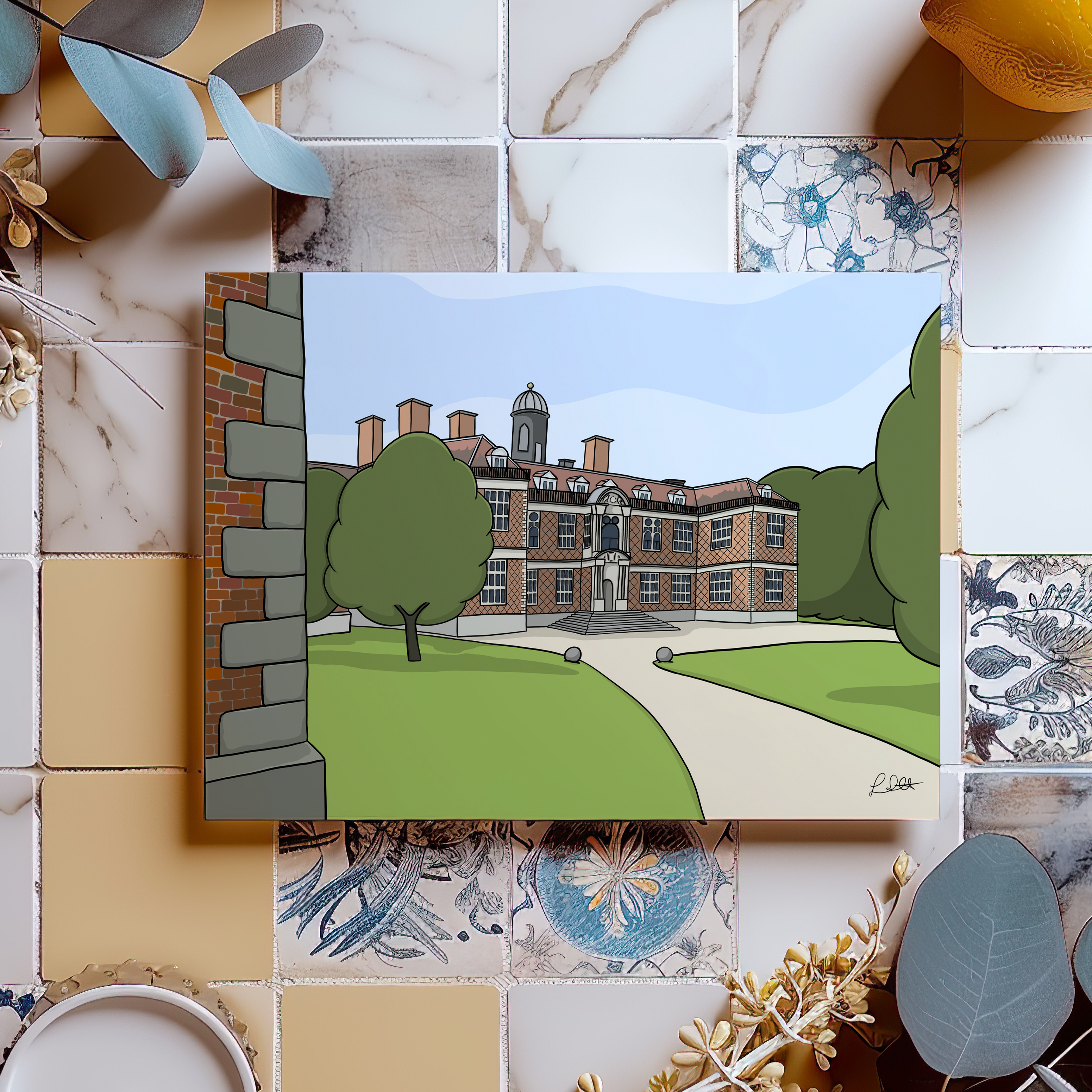 Sudbury Hall Print