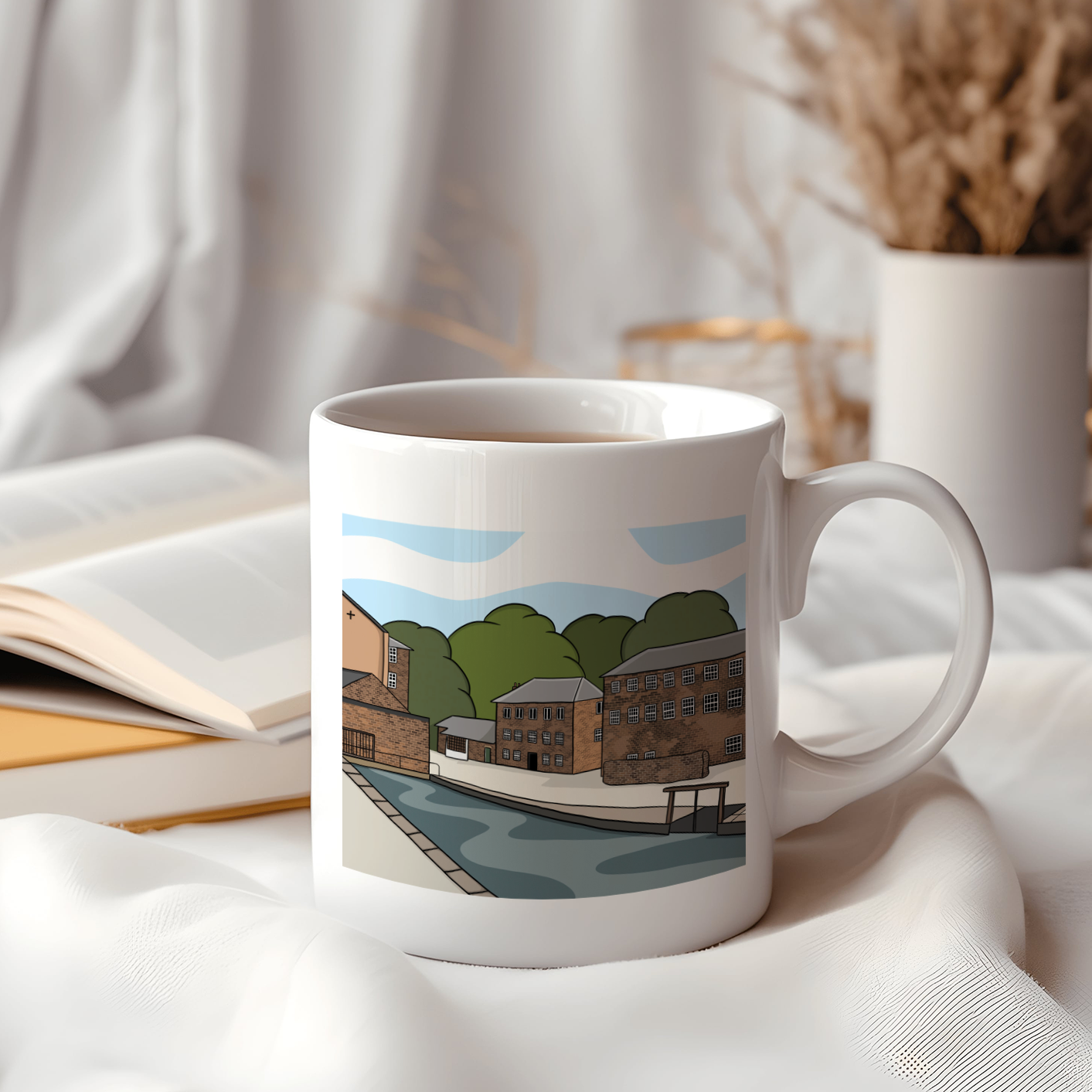 Cromford Mills Mug - Image 2