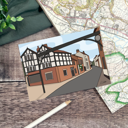 Ashbourne Postcard