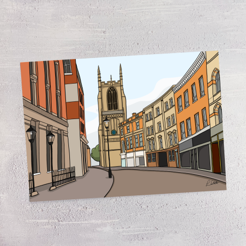 Derby Cathedral Print